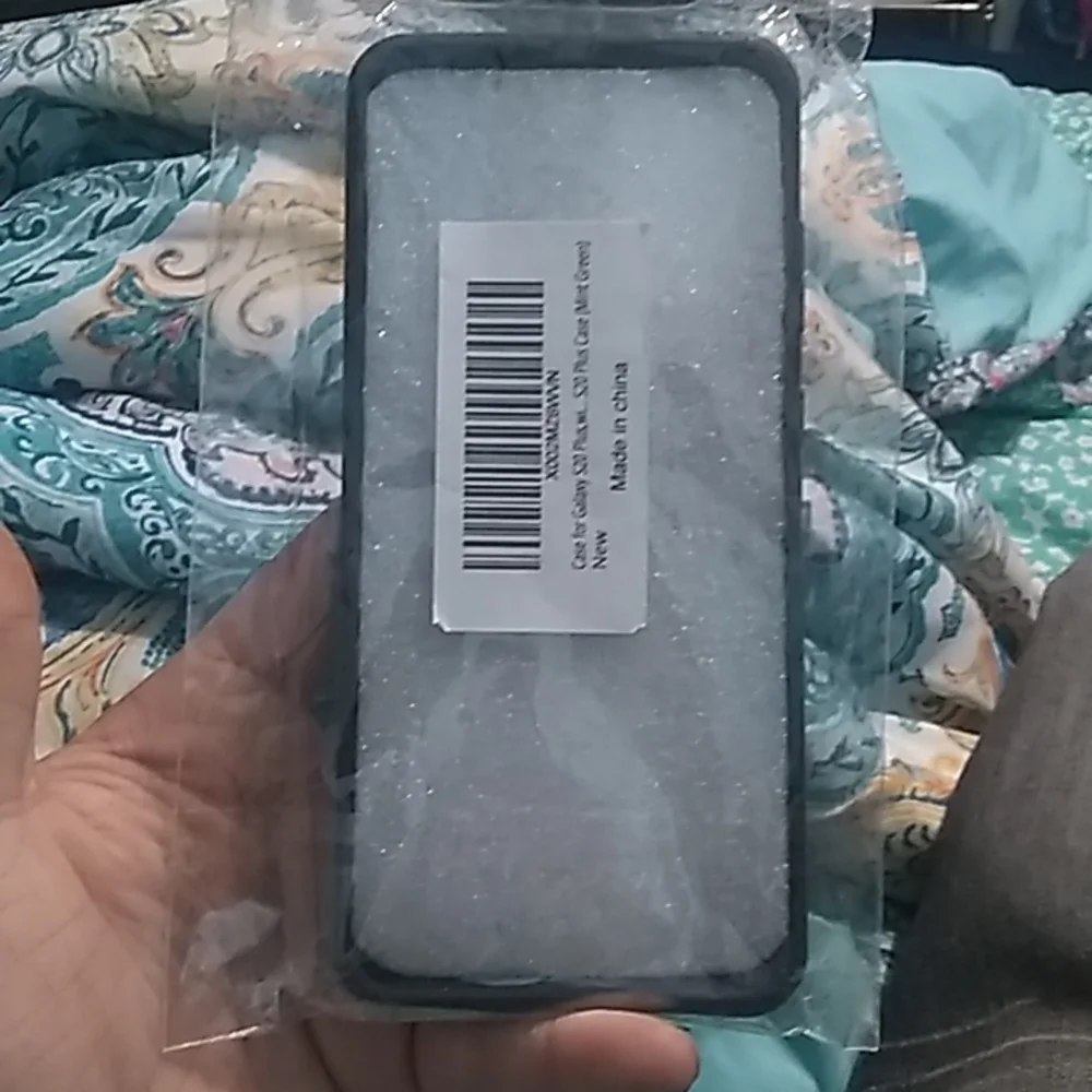 Galaxy S20, plus phone case mint green